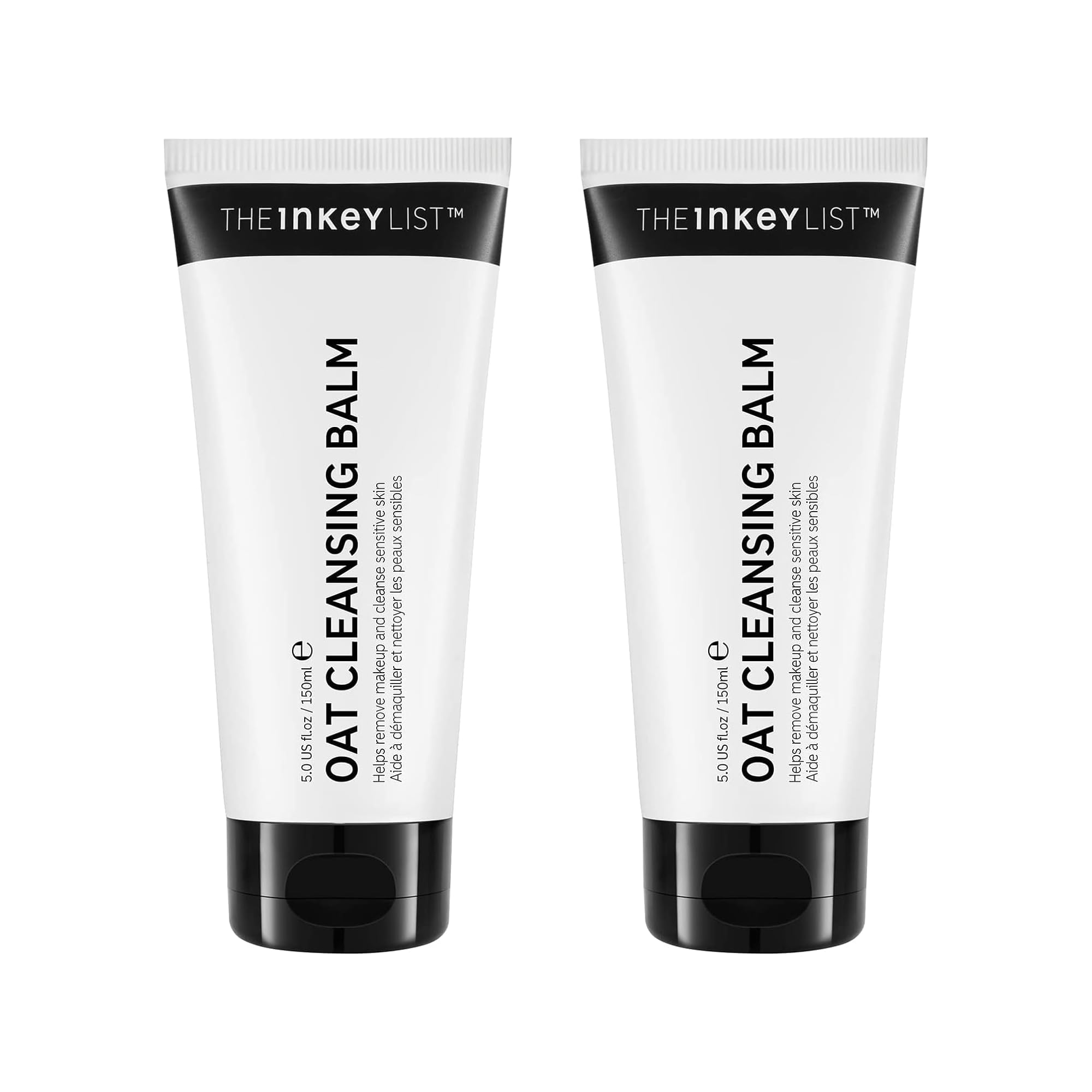 The INKEY List Oat Cleansing Balm - 150ml (Pack of 2) - Vegan Skincare