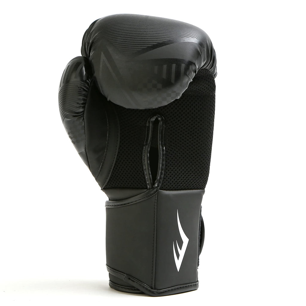 Everlast Spark Training Boxing Gloves – Synthetic Leather – Black, 10oz