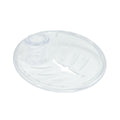 Triton 25mm Riser Rail Soap Dish – Clear Universal Shower Organizer