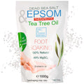 Bleu & Marine Bretania Epsom Bath Salts – Tea Tree & Peppermint Foot Soak 1kg