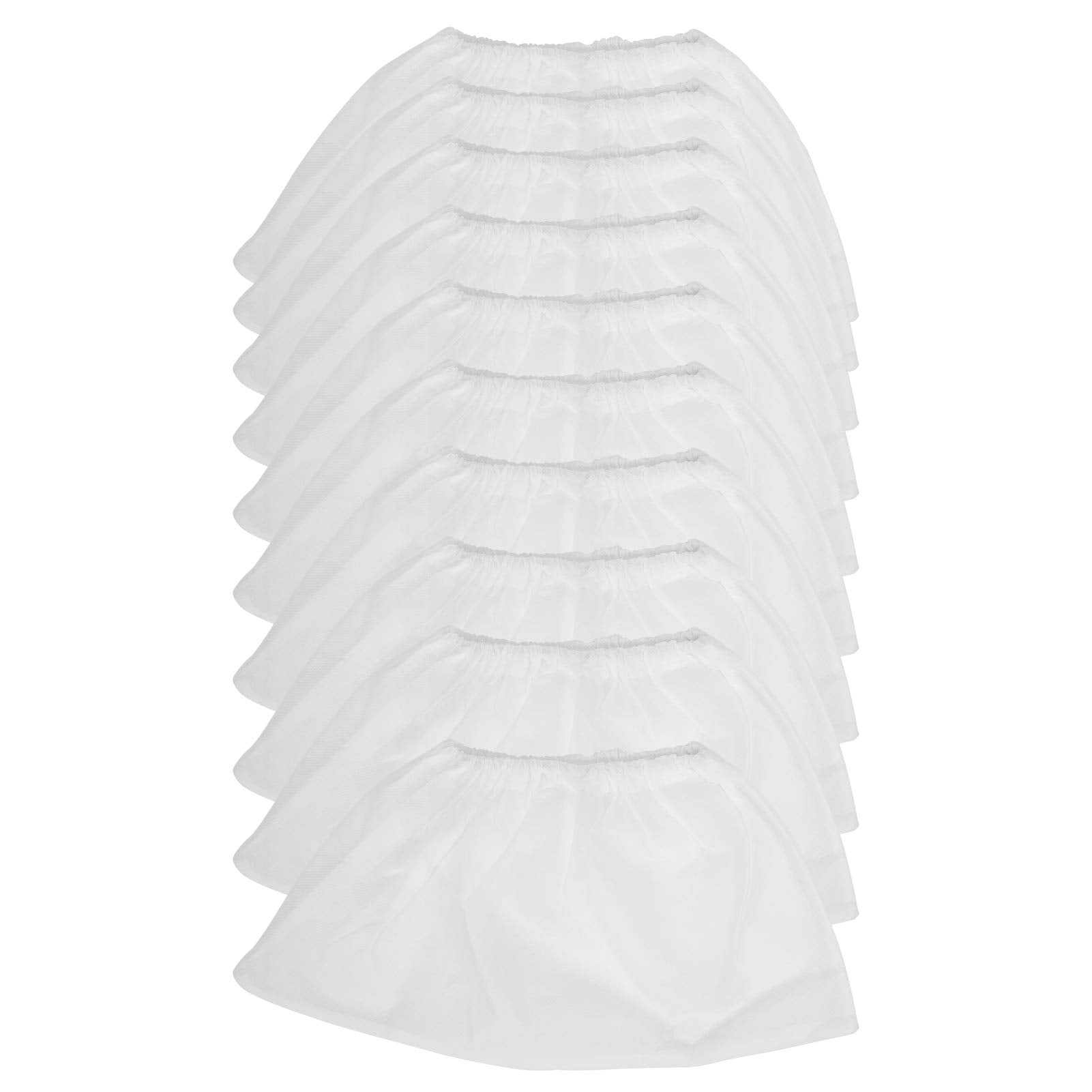 Jolof Store 10pcs Nail Dust Collector Bags | Non-Woven 3-Fan Vacuum Bags
