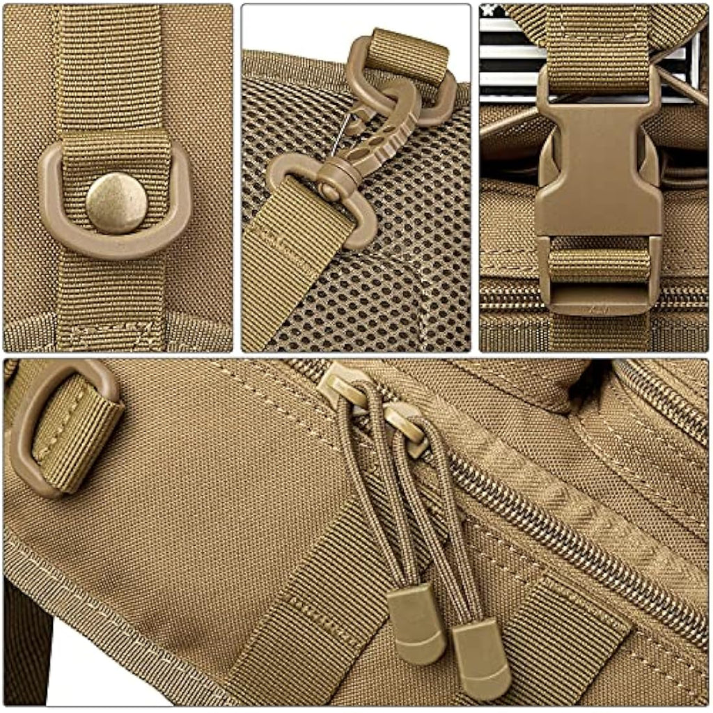 G4Free Tactical Sling Backpack | 15L Molle EDC Military Shoulder Bag