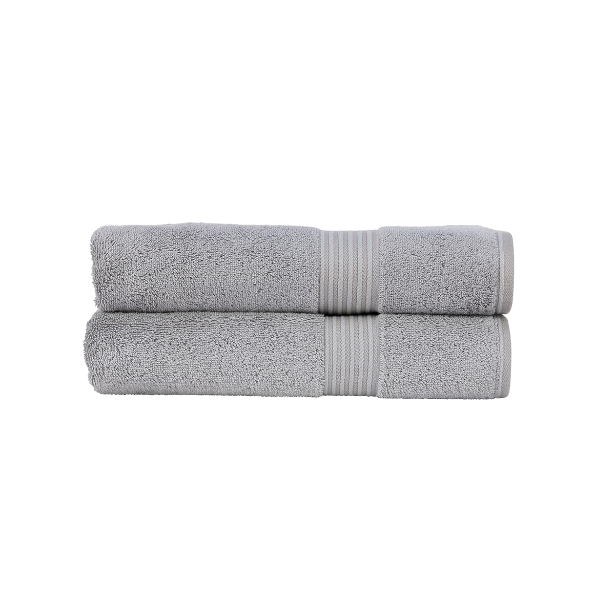 Christy Supreme Hygro Bath Towel Set | Silver Grey Supima Cotton