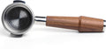 KNODOS Bottomless Naked Portafilter | Walnut Handle | E61 58mm Grouphead