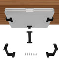 JEMACHE Metal Under Table Desk Holder for Laptop, Xbox Series S, Xbox One S/X, PS4 Slim/Pro, Desktop Mini PC