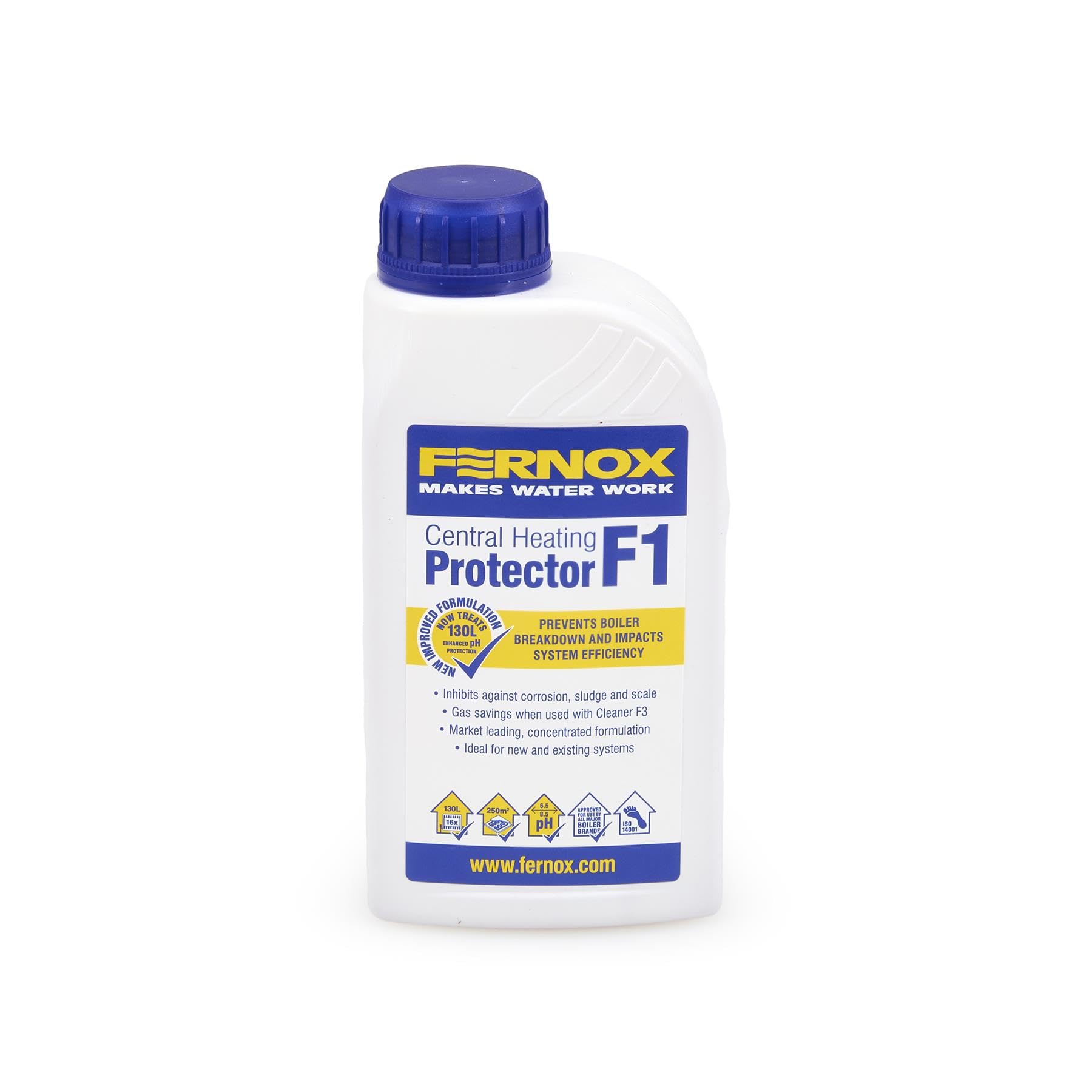 Fernox F1 Central Heating Inhibitor 500ml – Radiator Rust & Scale Protector