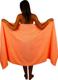 Extra Large Bath Sheet – 100x200cm 600GSM Terry Cotton Orange