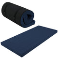 MeMoreCool Roll Up Floor Mattress Small Single, Navy Blue
