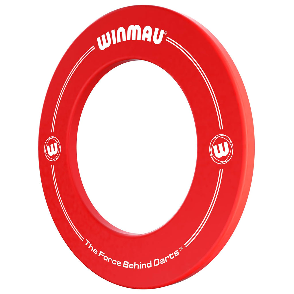 Winmau Dartboard Surround Ring – Red Printed Wall Protector Backboard