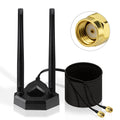 Eightwood Dual Band WiFi Antenna – RP-SMA Magnetic Base Signal Booster