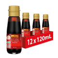 Lee Kum Kee Hot Chilli Soy Sauce – Spicy Vegan Dipping Sauce, 120ml (12 Pack)