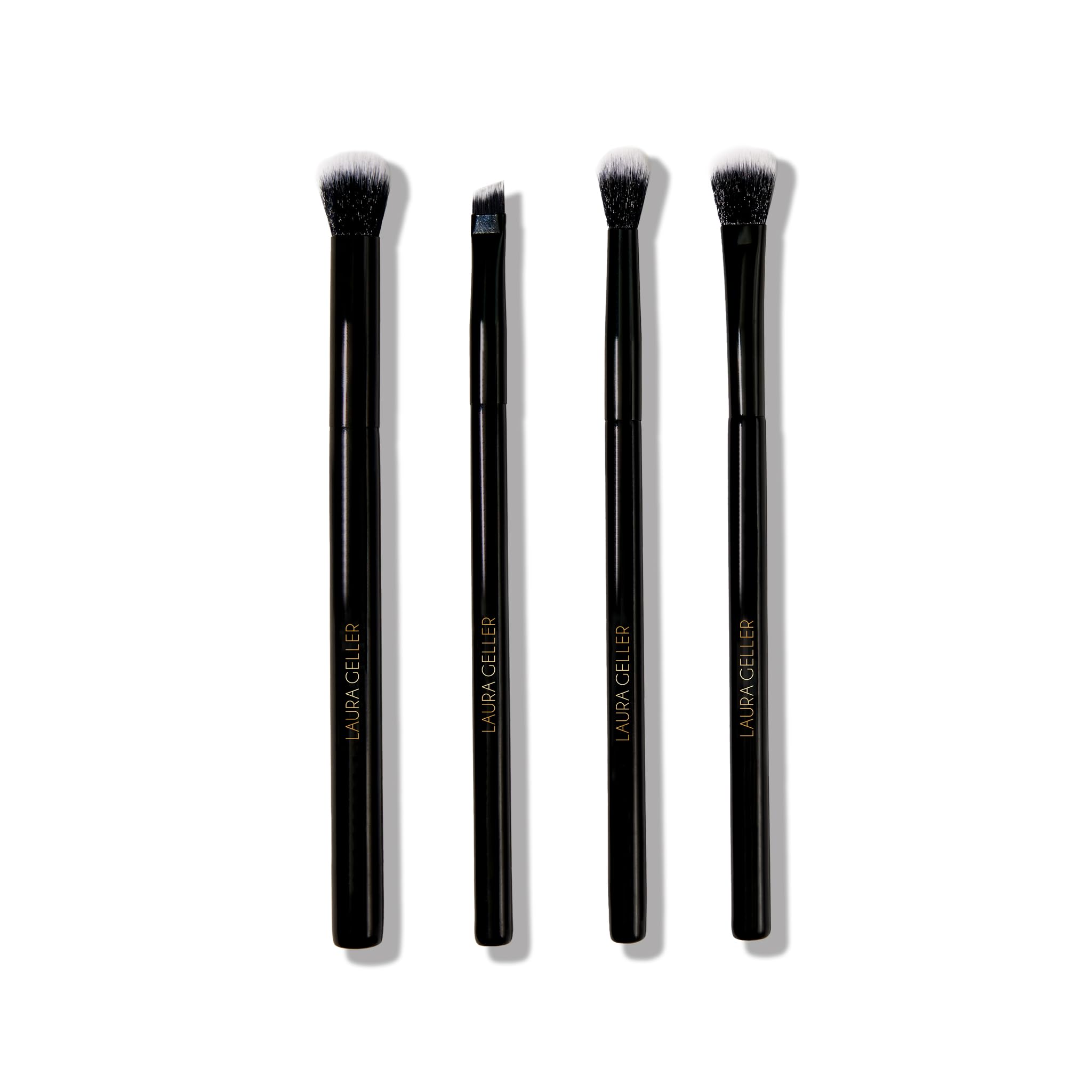Laura Geller Shadow Skills 4pc Vegan Eyeshadow Makeup Brush Set