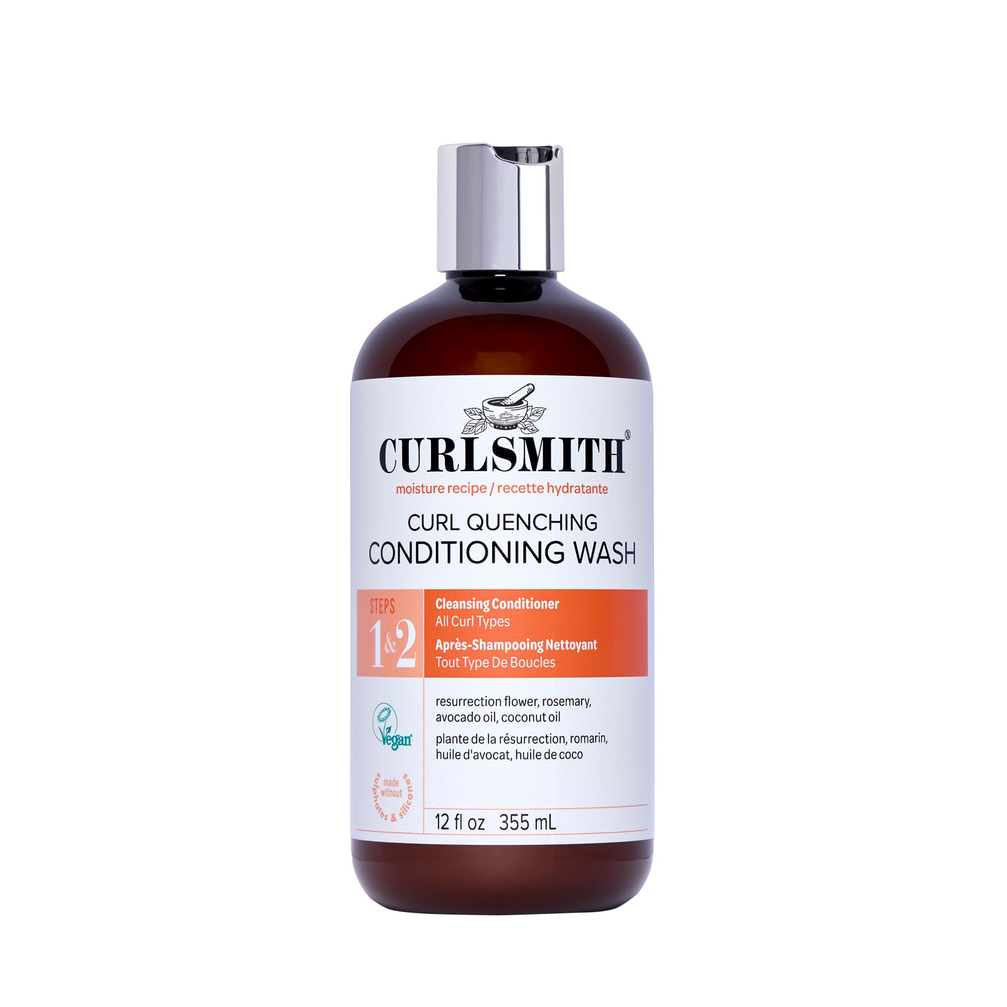 Curlsmith Curl Quenching Conditioning Wash – Vegan Cowash for Curls (355ml)