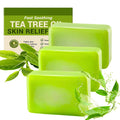 Tea Tree Oil Soap Bar – 3 Pack Antifungal Body & Face Wash