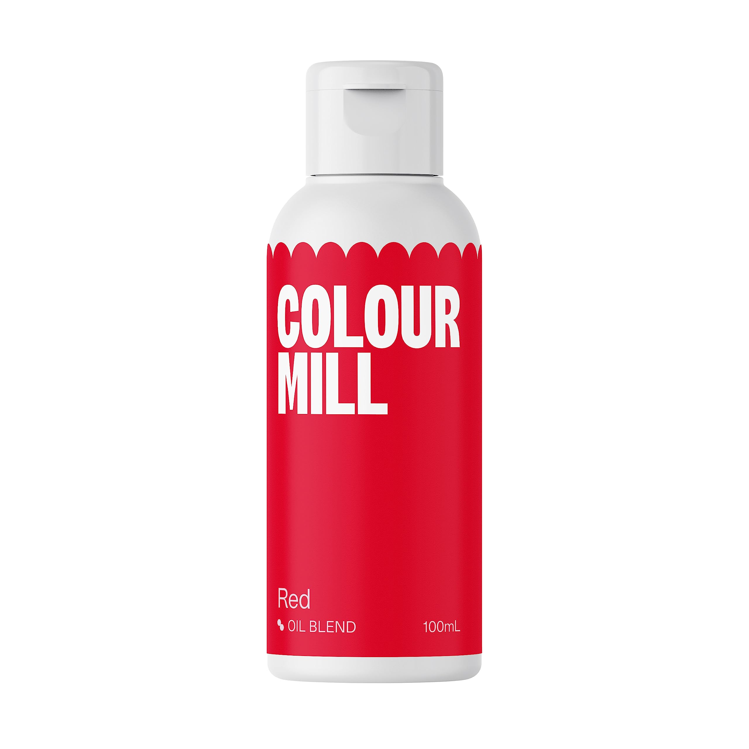 Colour Mill Red Oil Based Food Colouring | 100ml Bulk for Chocolate