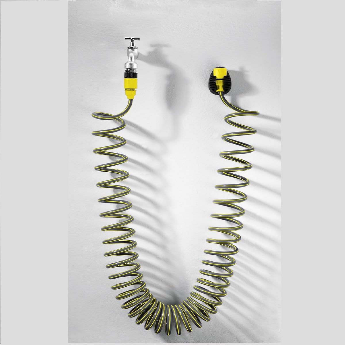 Kärcher Spiral Hose Set with Aqua Stop and Tap Connector – 2.645-178.0