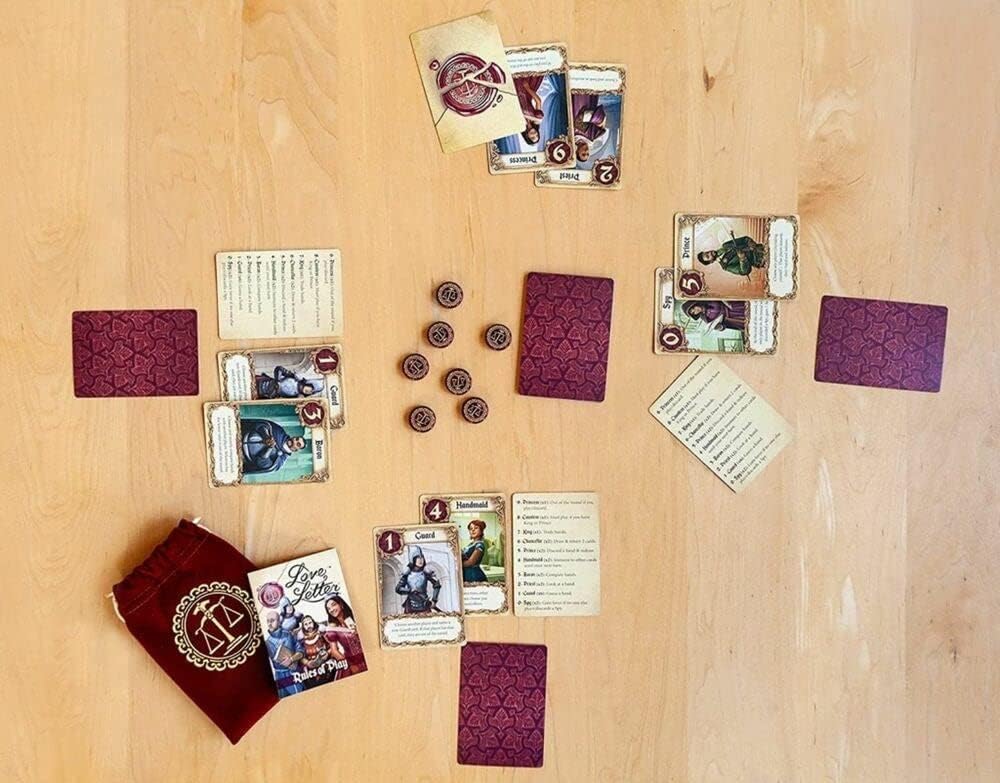 Love Letter Card Game by Snaps – Strategy and Deduction Family Game