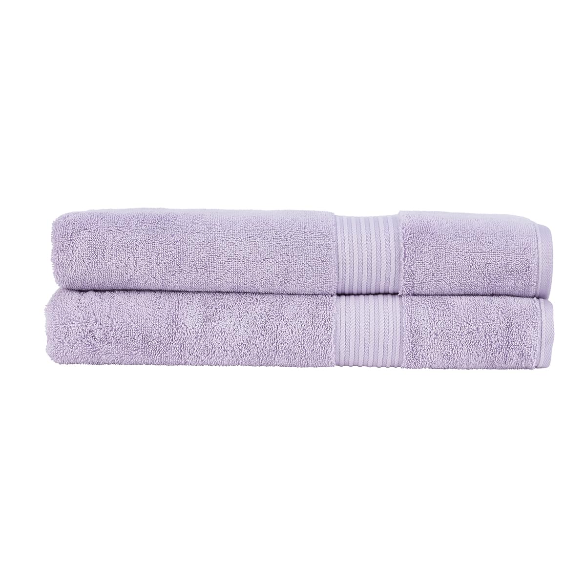 Christy Supreme Hygro Bath Sheets Set | Lavender Supima Cotton | 650GSM