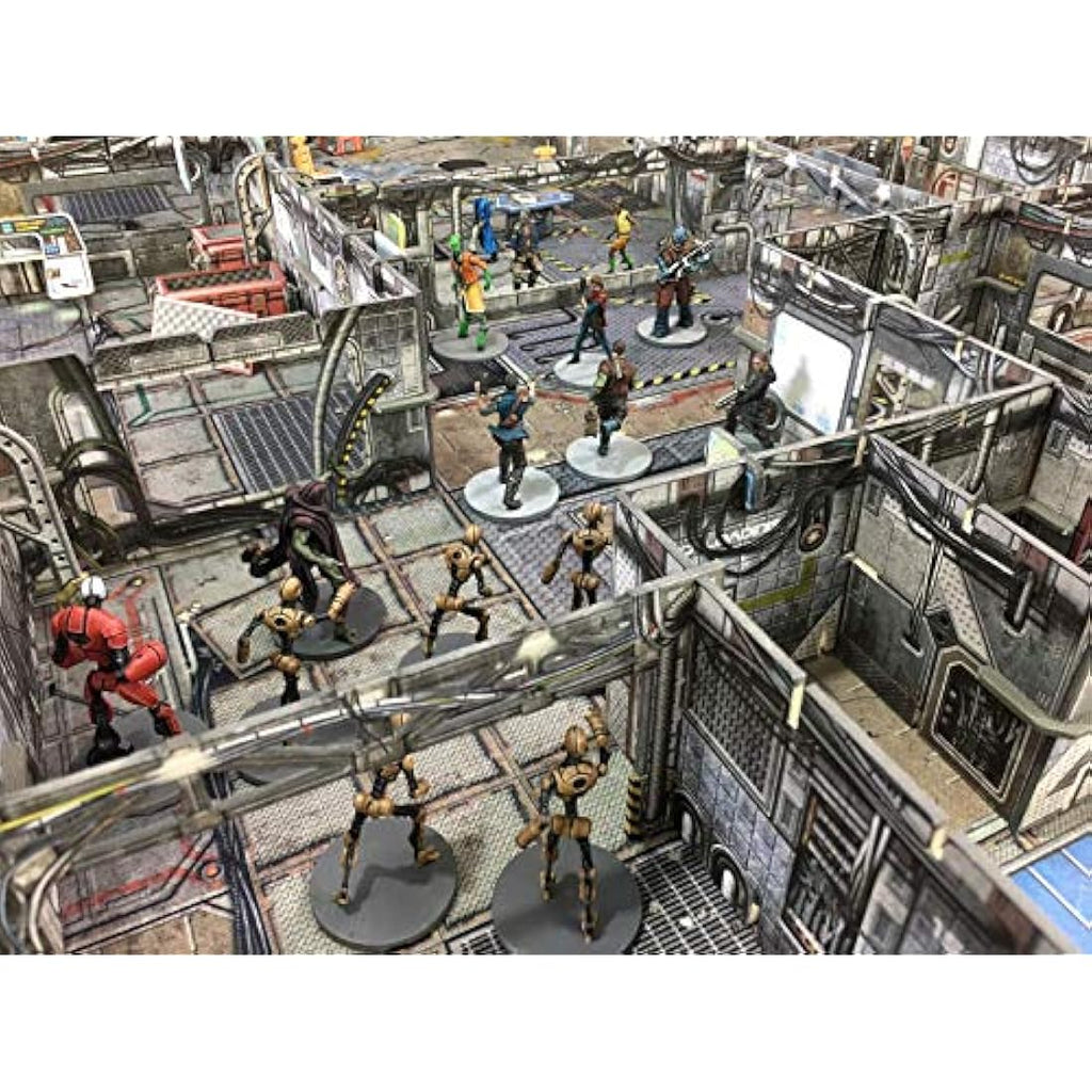 Battle Systems Core Space Starter Set | Sci-Fi Board Game with 3D Terrain
