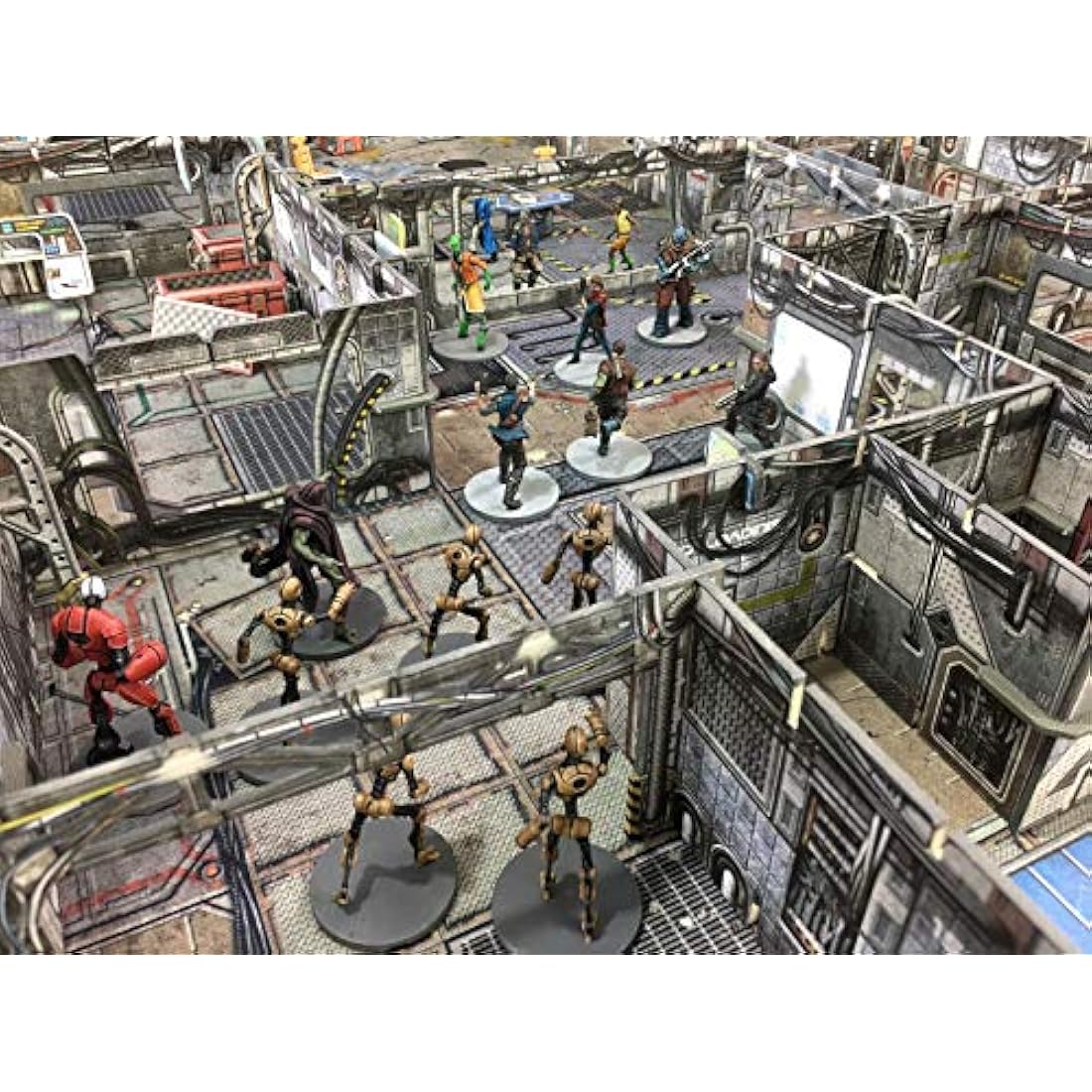 Battle Systems Core Space Starter Set | Sci-Fi Board Game with 3D Terrain