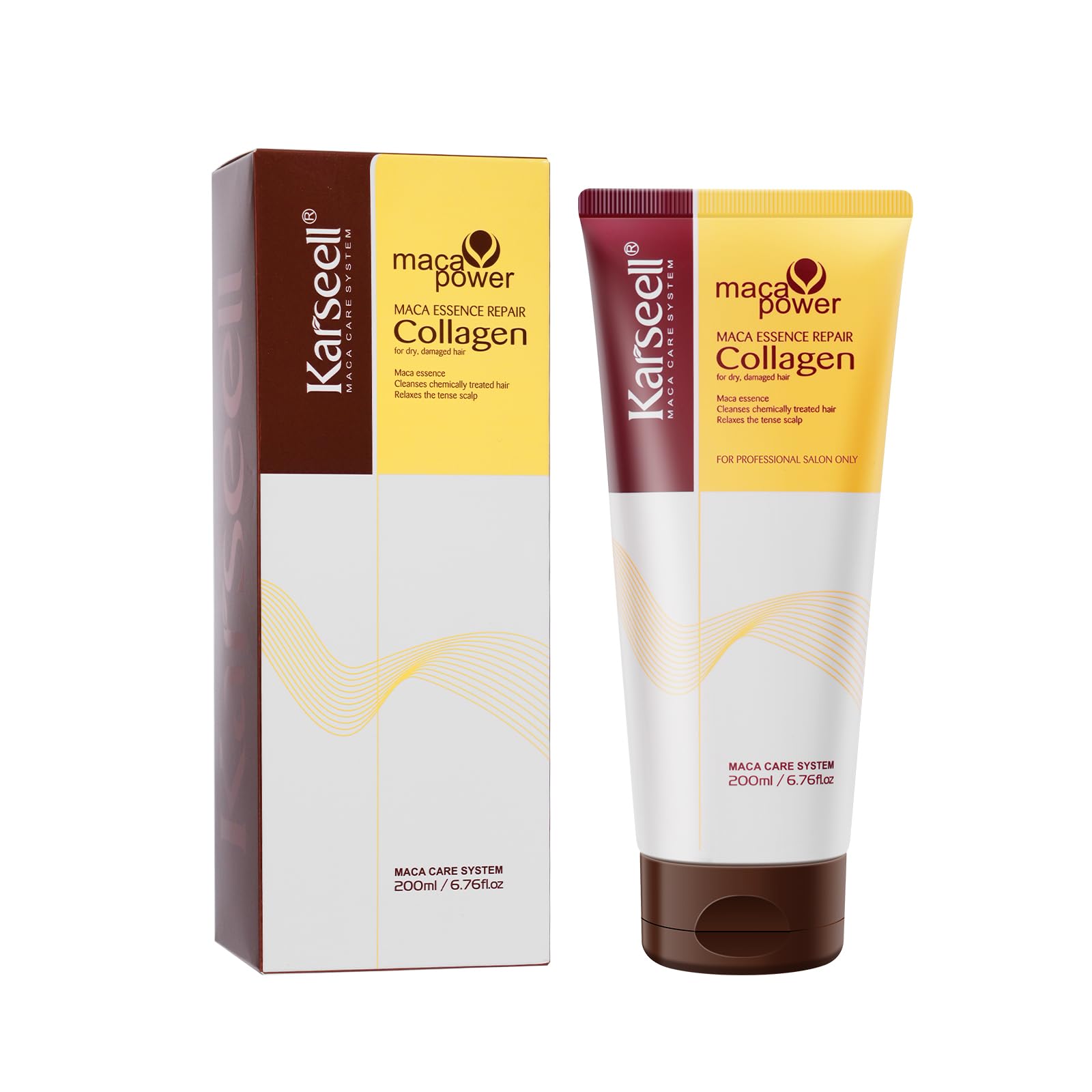 Karseell Collagen Hair Mask – Deep Repair Treatment with Argan Oil 200ml