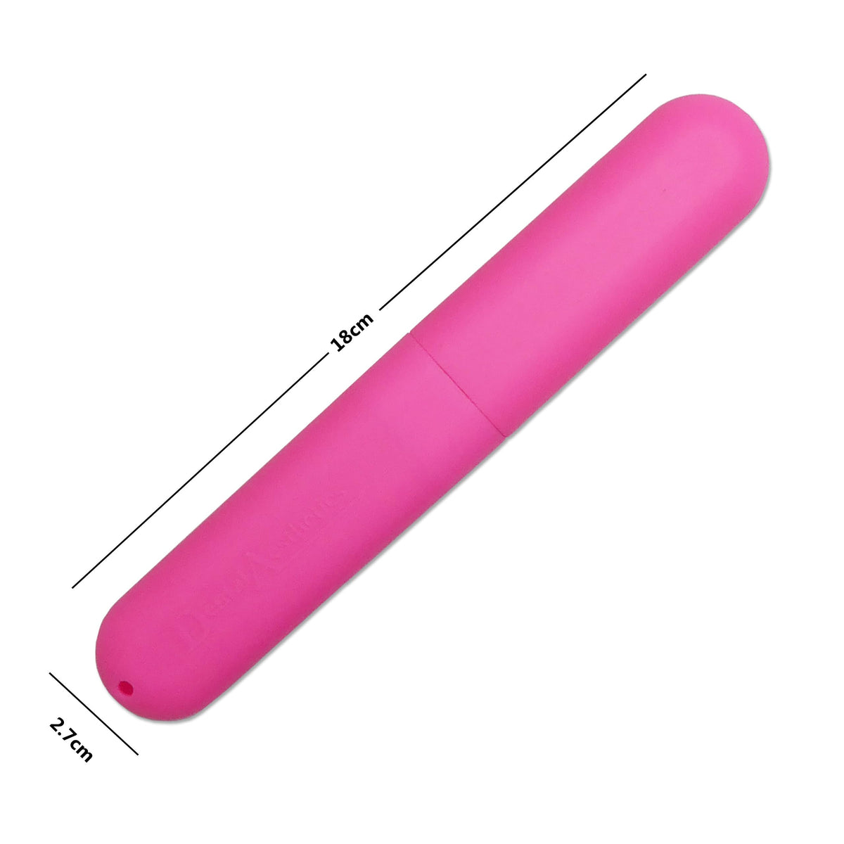 Childrens Toothbrush Case x 1 ~ Holder, Holidays, Travel Storage Pink - image 2