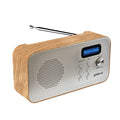 Groov-e Lisbon Portable DAB & FM Digital Radio with Bluetooth