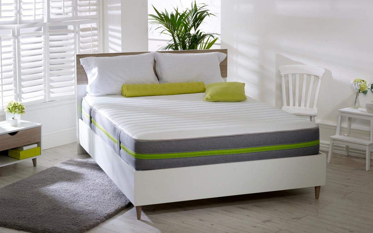 Starlight Beds Horizon Harmony Grey Sprung Hybrid Double Mattress - image 2