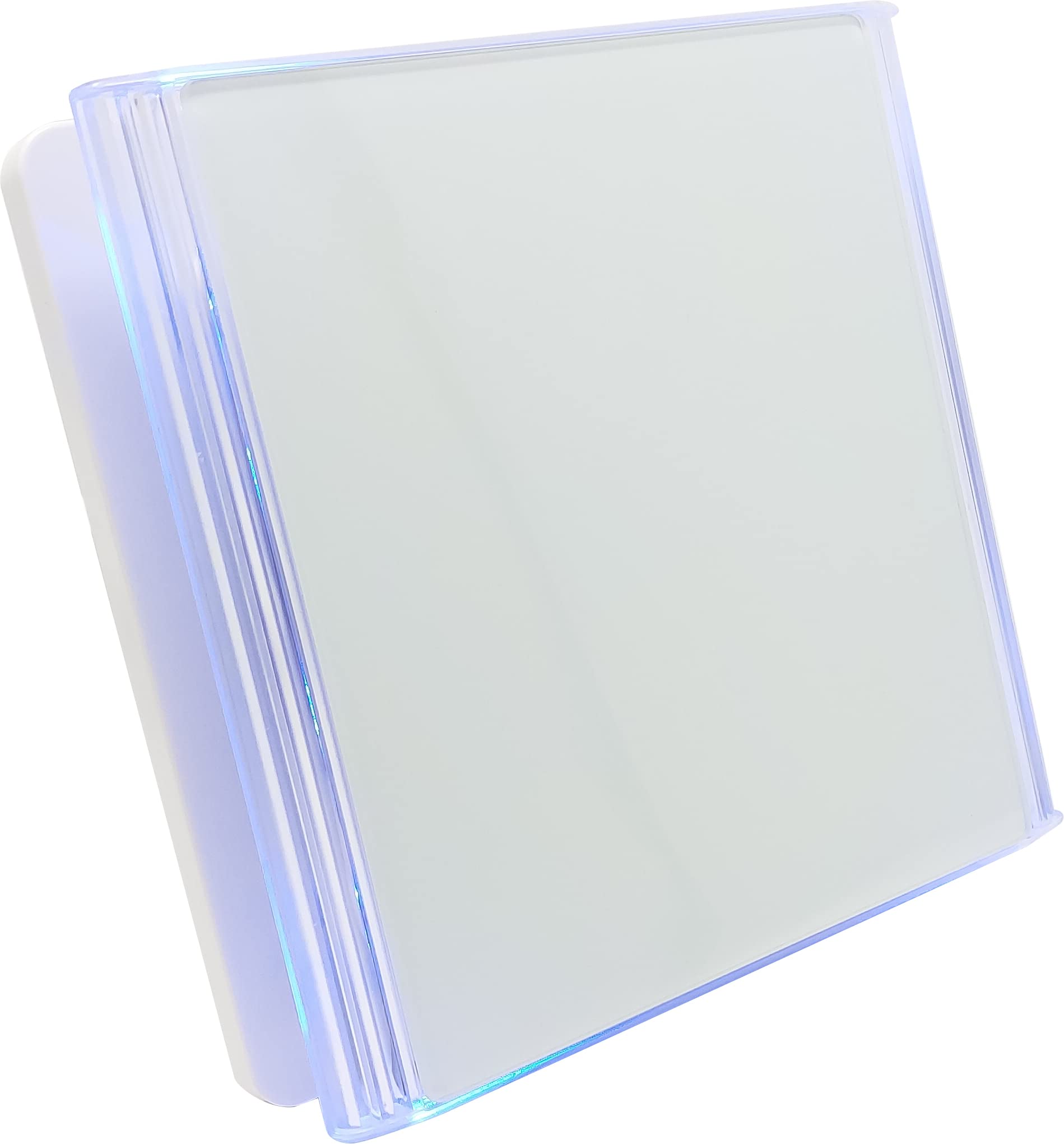 CubeTECH CTQF100t Smart LED Bathroom Extractor Fan | White Glass