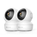 EZVIZ 2-Pack 1080P Indoor Security Cameras - WiFi Pet & Baby Monitor