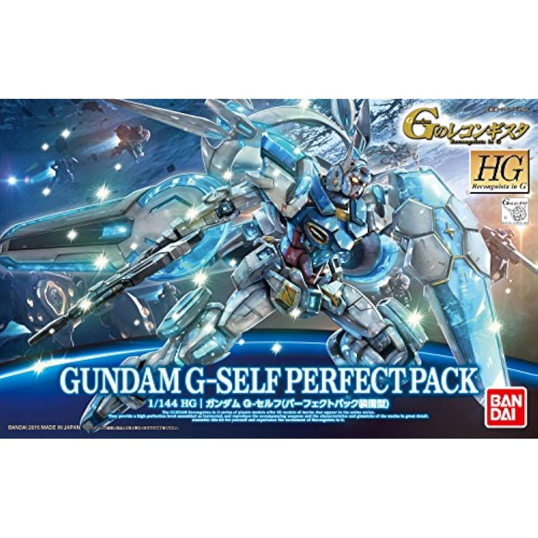 Bandai Hobby HG G-Reco Gundam G-Self with Perfect Pack 1/144 Model Kit