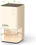 EasyAcc 1200ml Portable Mini Dehumidifier | Ultra Quiet & Auto Shut Off