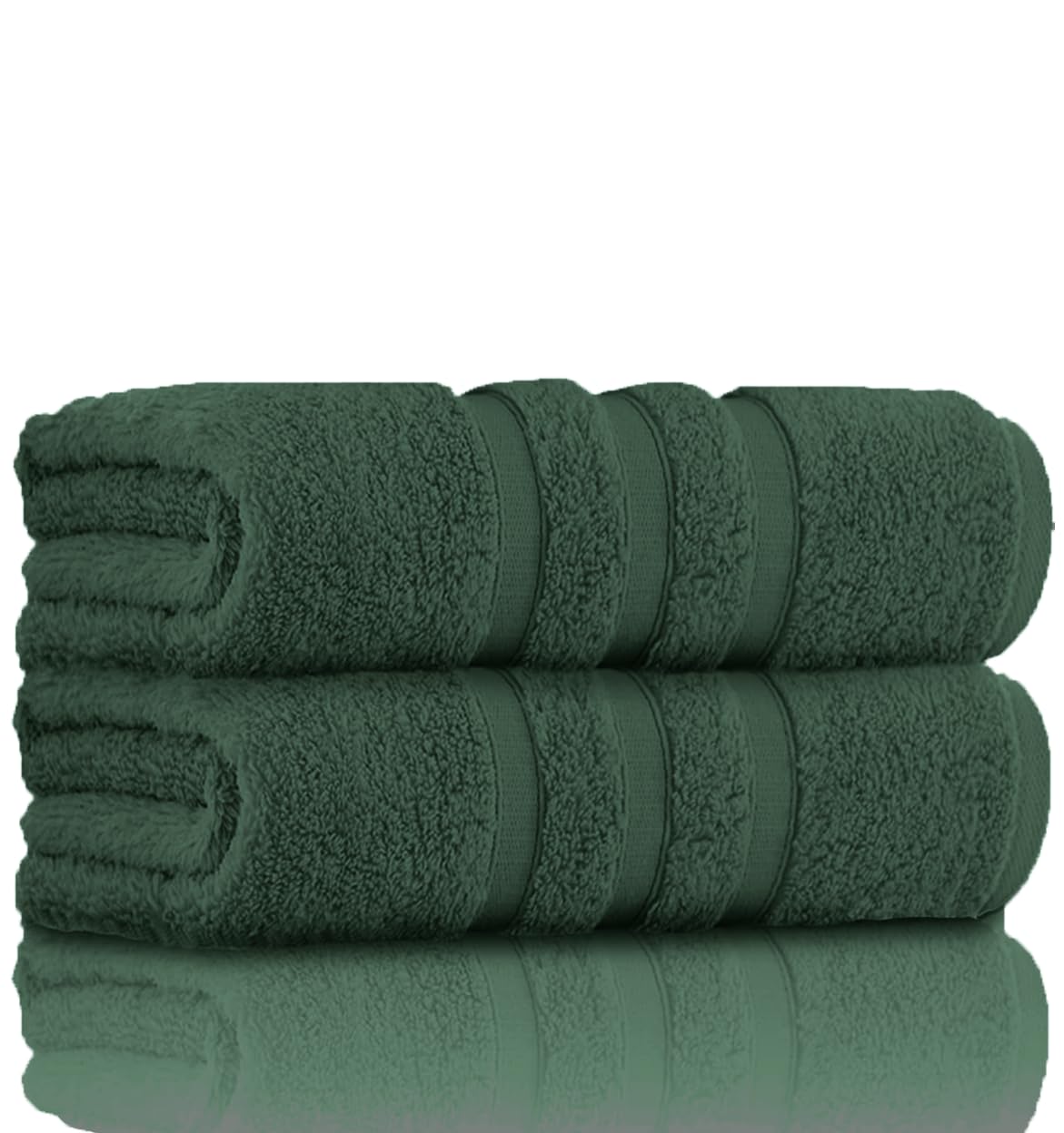 Gaveno Cavailia 100% Cotton Bath Towels - 550 GSM Absorbent Set of 2