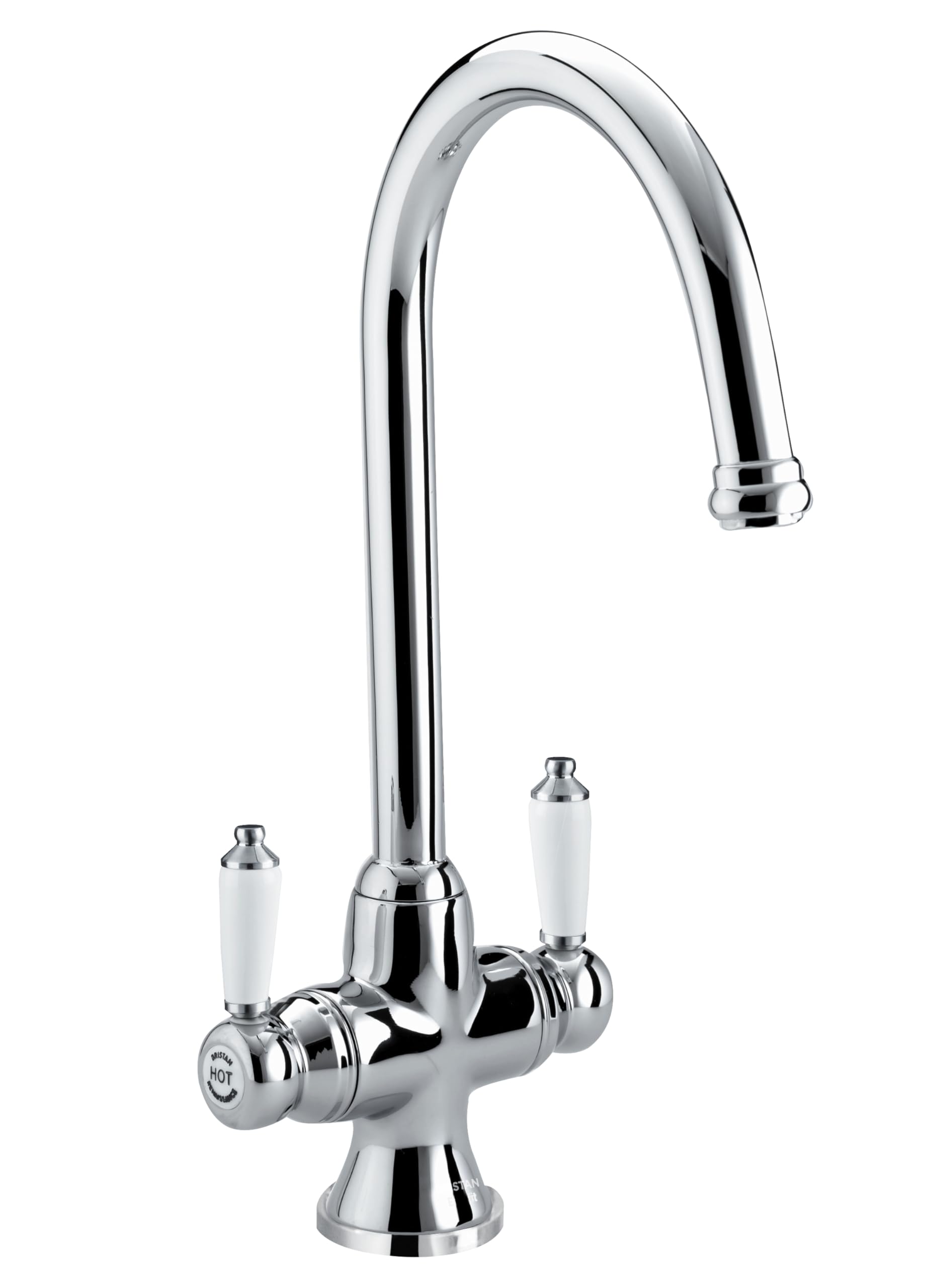 Bristan Renaissance Sink Mixer – Chrome Deck Mounted Kitchen Tap