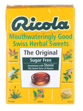Ricola Original Sugar Free Swiss Herb Drops - Menthol Lozenges (10 Pack)