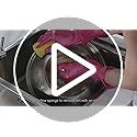 MR.SIGA Heavy Duty Scrub Sponge for Kitchen & Dish Washing - 12 Pack