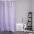 Furlinic Anti-Mould Shower Curtain | Waterproof Purple Polyester – 47x72"