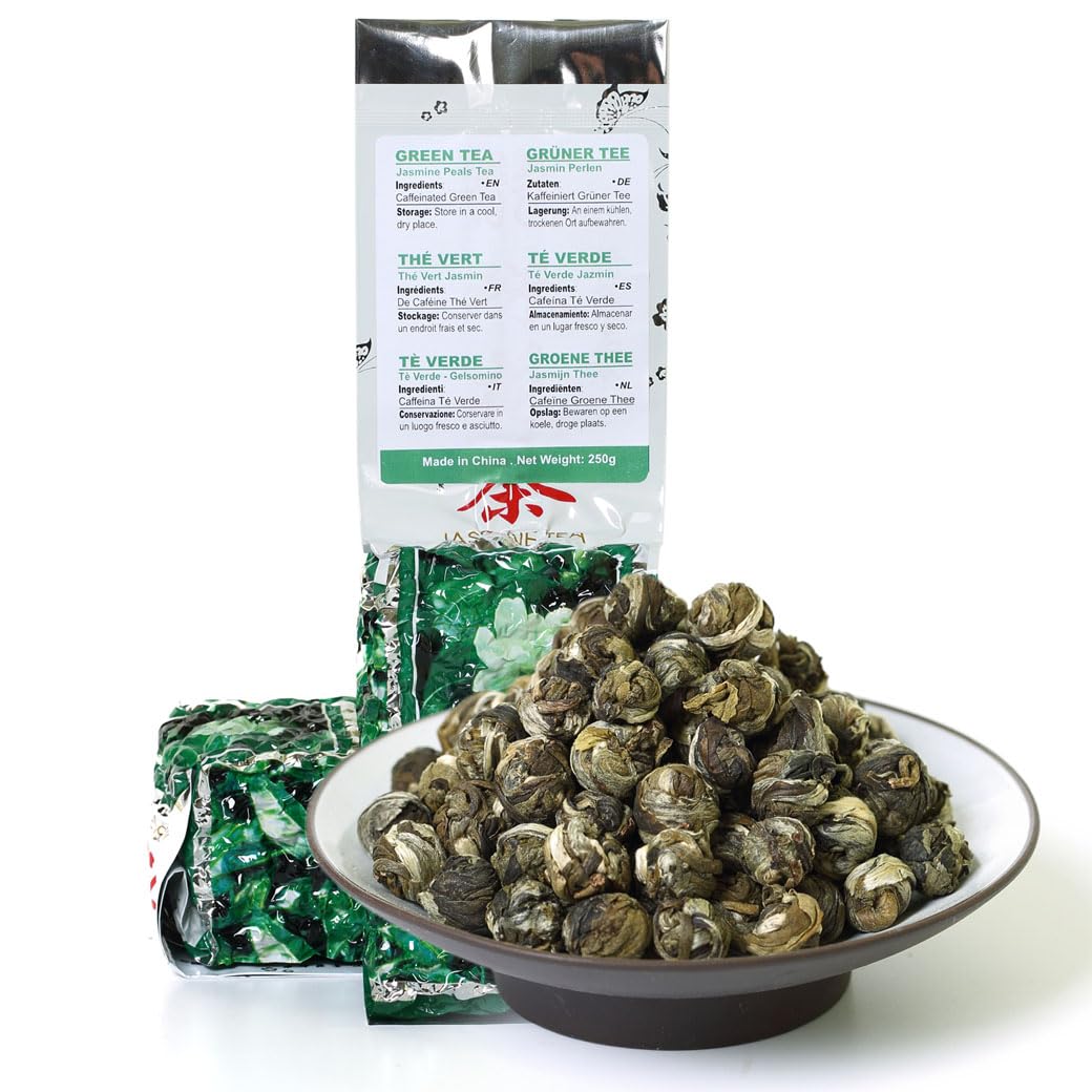 Goartea Jasmine Dragon Pearls - Supreme Grade Chinese Green Tea - 250g