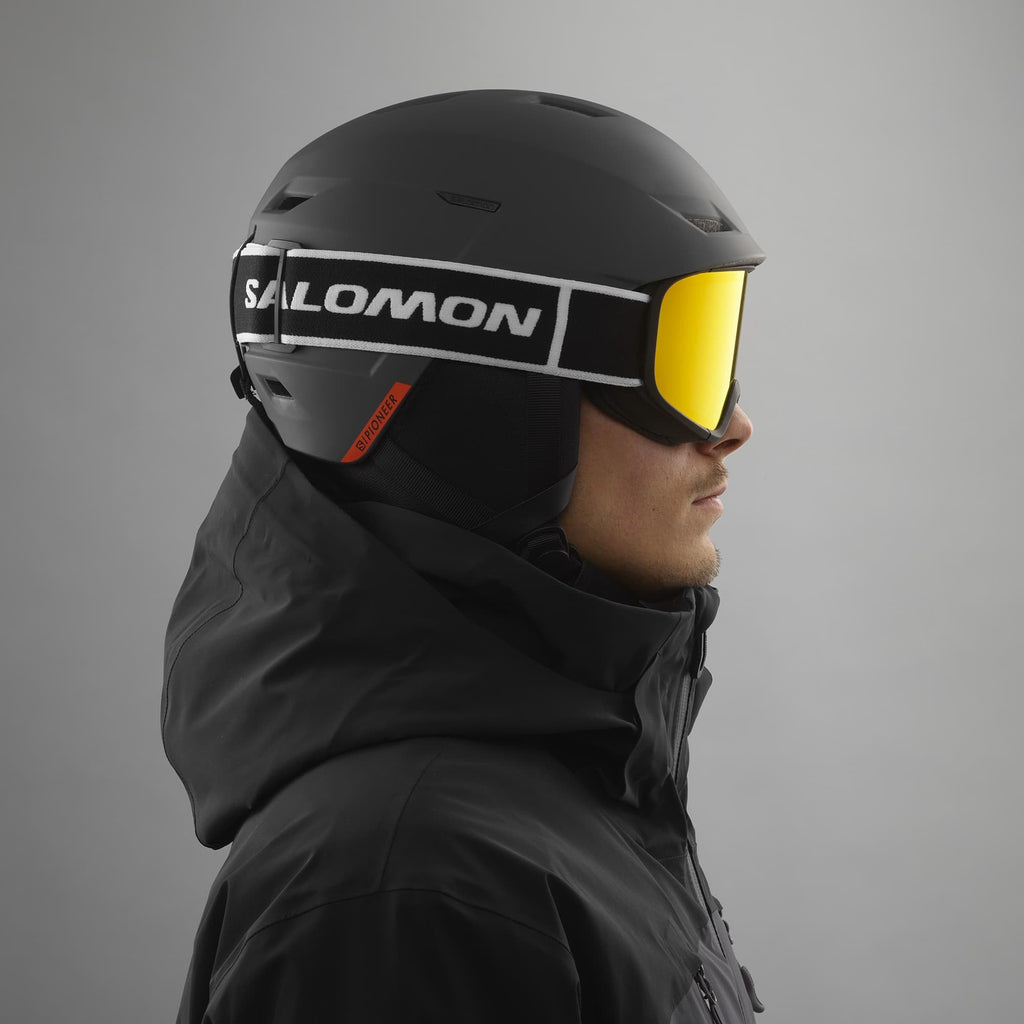 Salomon Pioneer LT Men's Ski and Snowboard Helmet - Grey, MaxFit