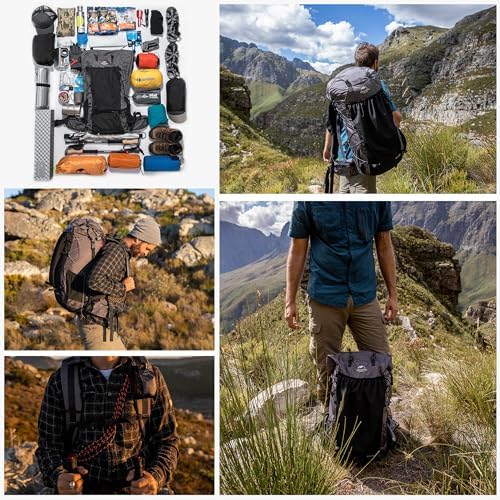 Naturehike 60L Internal Frame Hiking Backpack | Waterproof Camping Bag