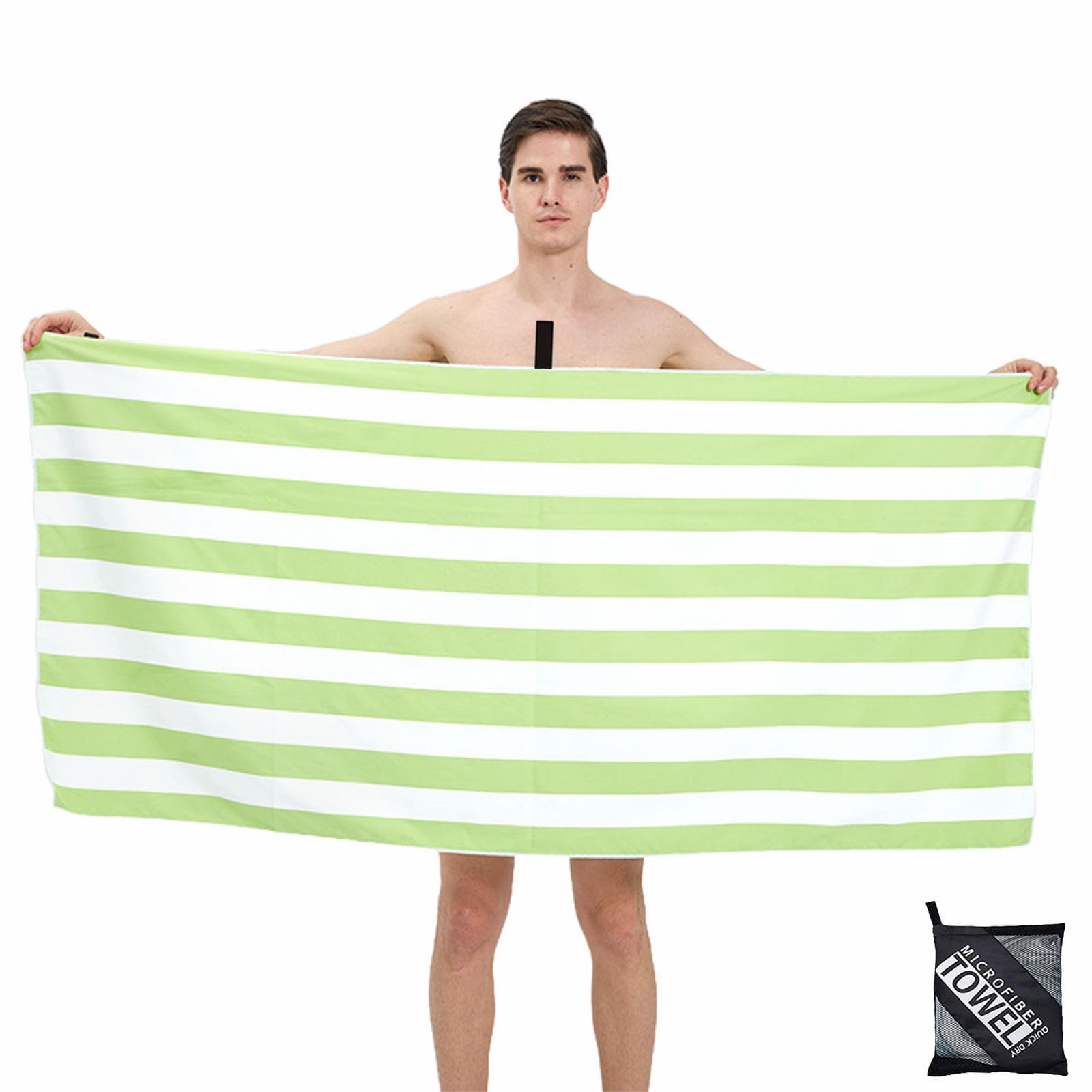 Sand Free Microfibre Beach Towel – Quick Dry Large 160x90cm