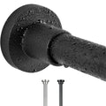 Jolof Store Black Tension Curtain Rod | 40-60cm No Drill Rustproof