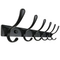 SKOLOO Coat Rack Wall Mounted - 6 Hooks, Heavy Duty, Stainless Steel, Metal Wall Coat Hanger, Sturdy Wall Hooks for Hanging Coat, Jacket, Clothes - image 1