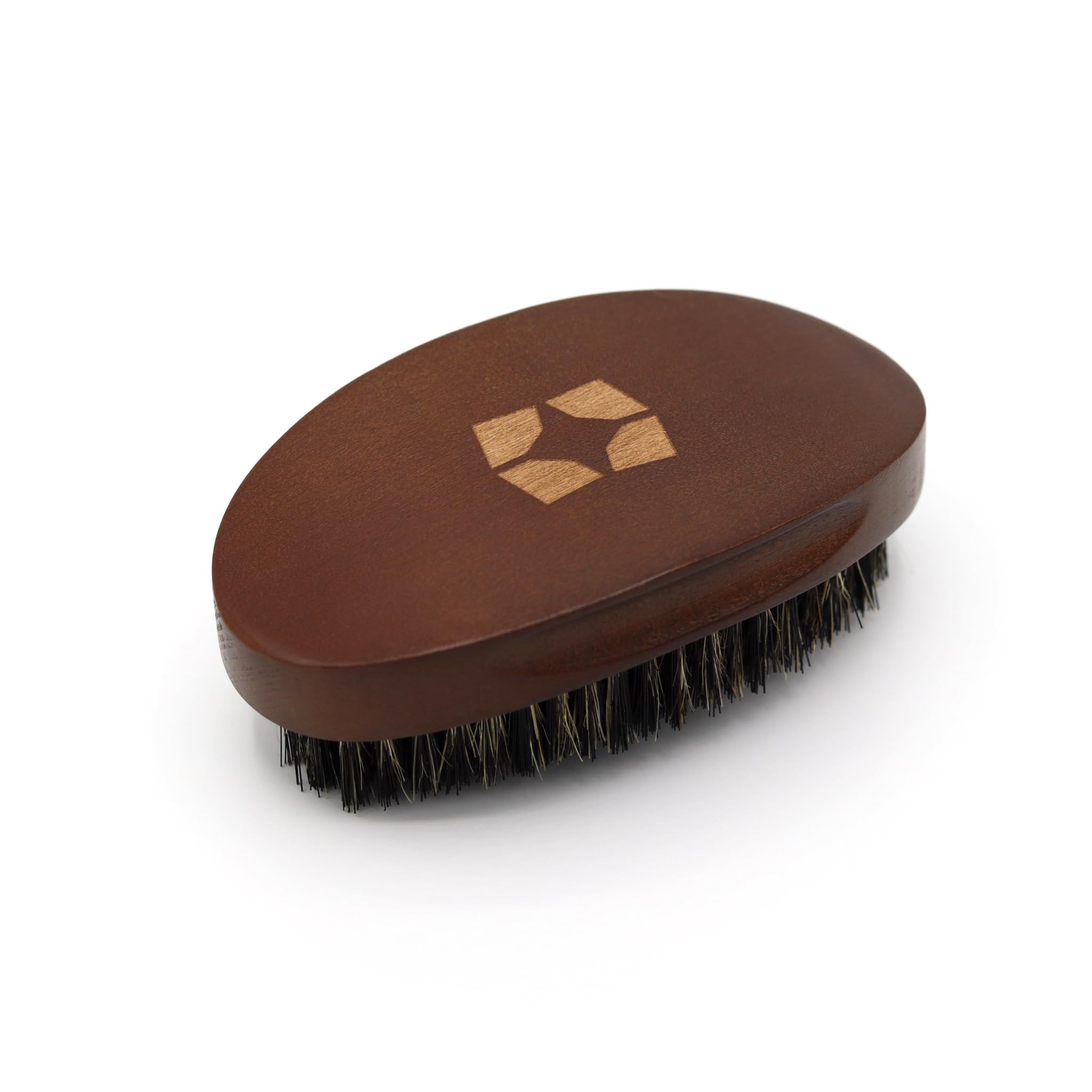 SHYNE Curved 360 Wave Brush - Reinforced Boar Bristle Beech Wood Hairbrush