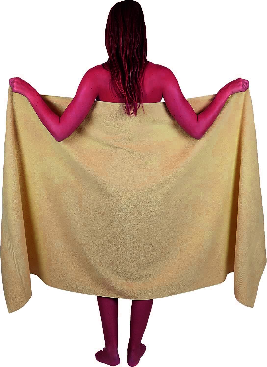 Extra Large Bath Sheet – 100x200cm 600GSM Terry Cotton (Latte)