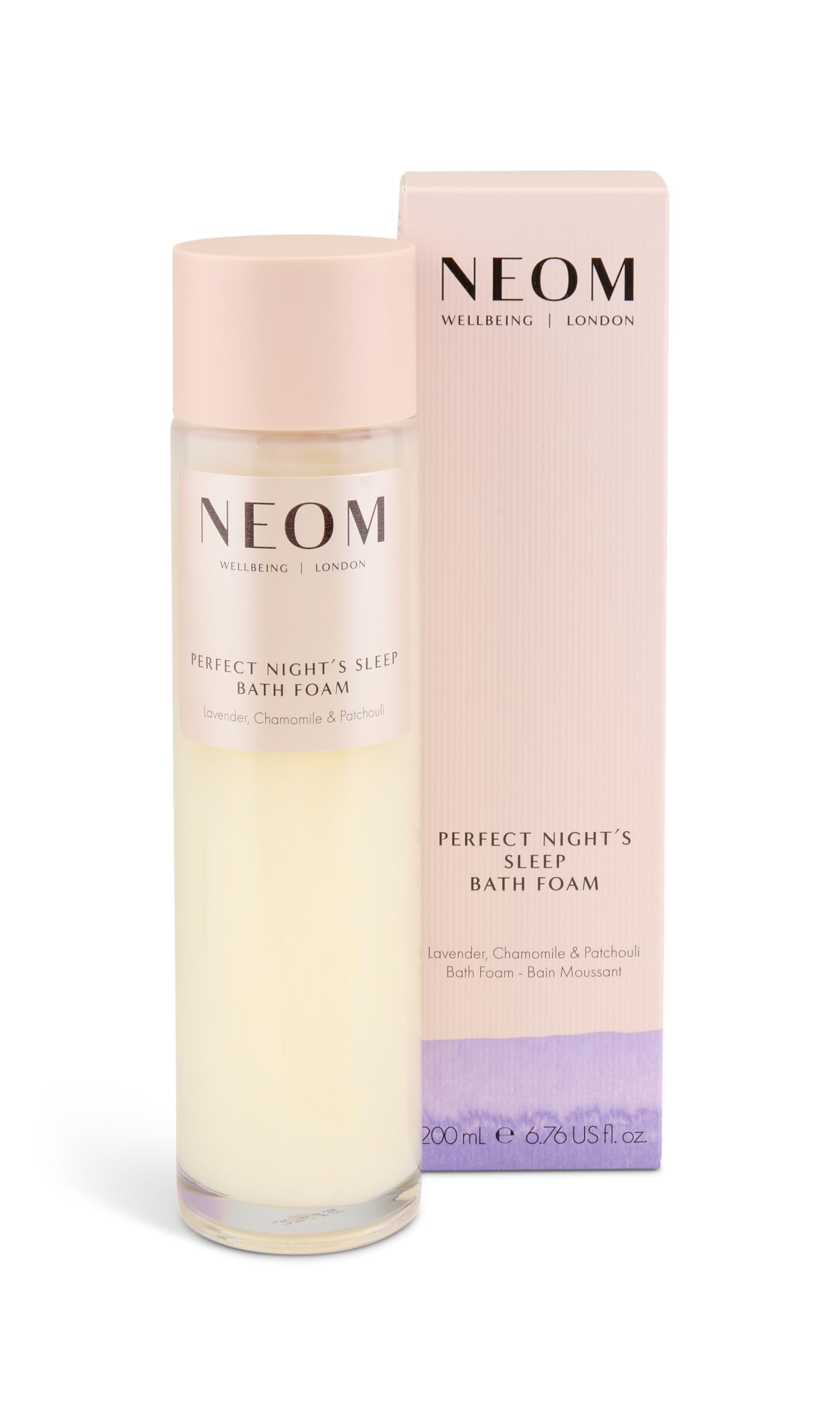 NEOM Perfect Night's Sleep Bath Foam – Lavender & Chamomile 200ml