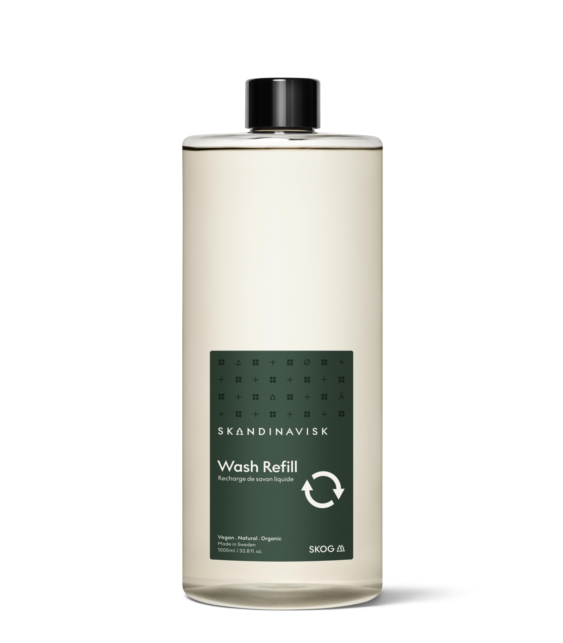 Skandinavisk SKOG Forest Hand & Body Wash Refill - Organic & Natural, 1L