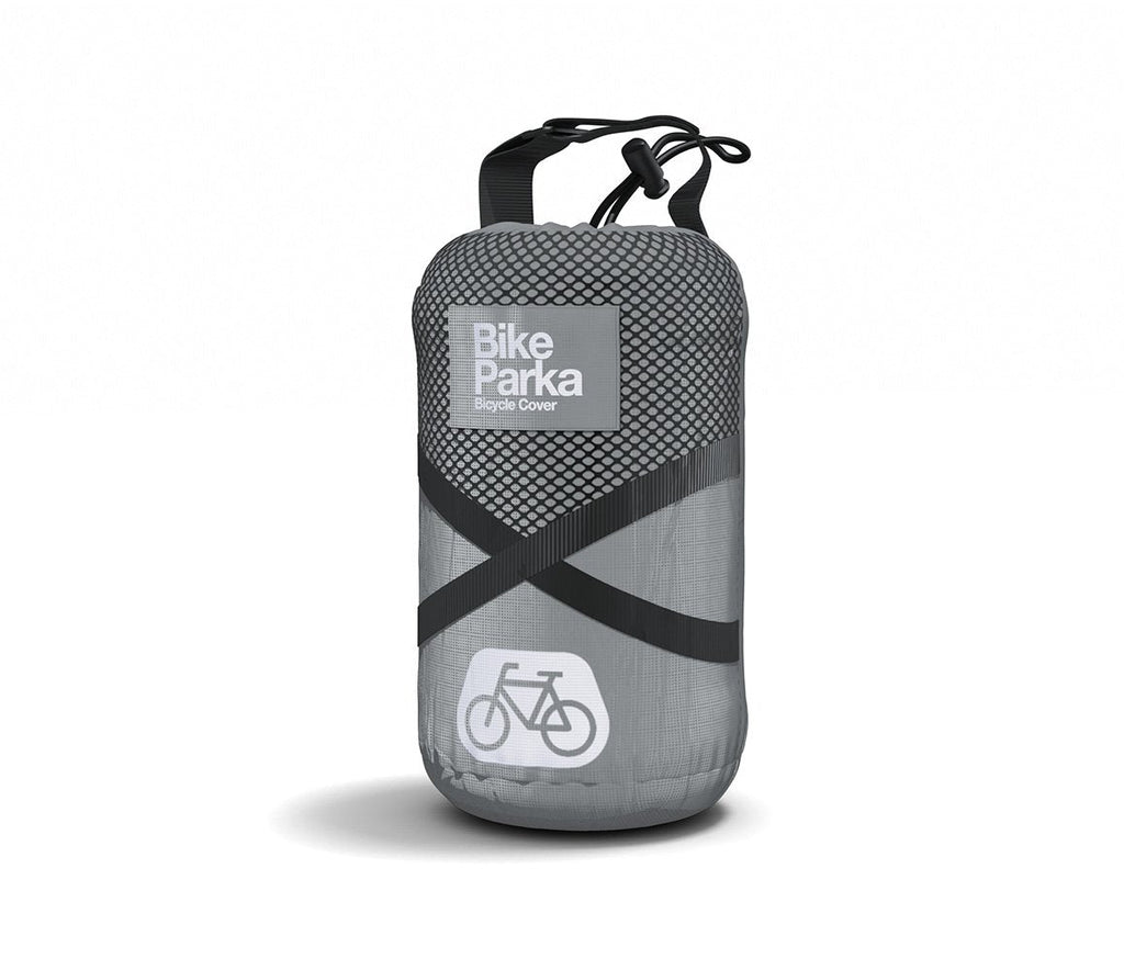 BikeParka Urban Waterproof Bicycle Cover | Ripstop Nylon - Pavement Grey