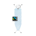 Brabantia Ironing Board B – Foldable Cotton Cover with Steam Iron Rest