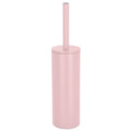 Spirella Akira Toilet Brush with Hygienic Container – Pink Bathroom Set